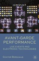 Avant-Garde Performance 1403946450 Book Cover