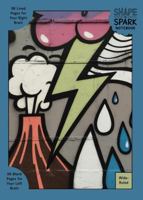 Shape & Spark Notebook: Alternating Wide-Ruled and Blank Pages for Writing, Sketching, Planning, and Creative Exploration (Graffiti Force of Nature 4) 1967852103 Book Cover