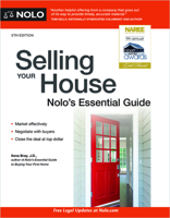Selling Your House: Nolo's Essential Guide 1413330428 Book Cover