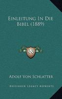 Einleitung In Die Bibel... 1270892118 Book Cover