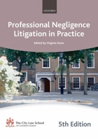Professional Negligence Litigation in Practice 0199579210 Book Cover