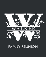 Walker Family Reunion: Personalized Last Name Monogram Letter W Family Reunion Guest Book, Sign In Book (Family Reunion Keepsakes) 1694708403 Book Cover