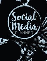 Social Media Planner & Organizer: For Influencers: Plan, Track & Analyze Multiple Media Platforms at Once - Paint 1685160433 Book Cover