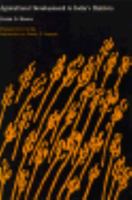 Agricultural Development in India's Districts 0674012305 Book Cover