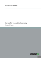 Solvability in Analytic Geometry 3656409064 Book Cover