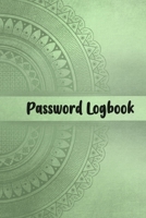 Password Logbook: Keep track of: usernames, passwords, web addresses in one easy & organized place 170051492X Book Cover