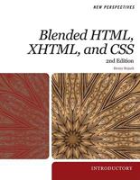 New Perspectives on Blended HTML, XHTML, and CSS (New Perspectives (Thomson Course Technology)) 1423906519 Book Cover