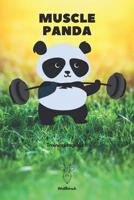 Muscle Panda Trainingstagebuch - Wei�hirsch: A5 Trainingstagebuch f�r Krafttraining - Fitness Studio - Bodybuilding - Cardio - Erfolgskontrolle - Trainingseinheiten - Sporttagebuch f�r Sportler, Bodyb 1078144672 Book Cover