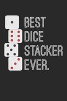 Best Dice Stacker Ever.: W�rfelstapeln Notizbuch liniert DIN A5 - 120 Seiten f�r Notizen, Zeichnungen, Formeln Organizer Schreibheft Planer Tagebuch 1673442501 Book Cover