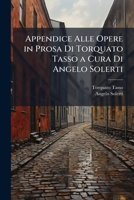 Appendice Alle Opere in Prosa Di Torquato Tasso a Cura Di Angelo Solerti (Italian Edition) 1023773805 Book Cover
