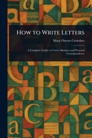 How to Write Letters 1975642333 Book Cover
