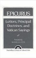 Letters, Principal Doctrines, and Vatican Sayings 0672603535 Book Cover