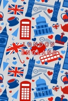 London England Notebook 1677675942 Book Cover