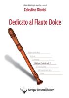 Dedicato al Flauto Dolce - I salti per Contralto Vol. 2 8892673122 Book Cover
