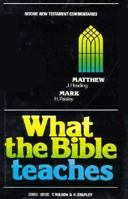 Matthew, Mark (Ritchie New Testament Commentaries) 0946351023 Book Cover
