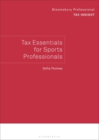 Tax Essentials for Professional Athletes 1526525593 Book Cover
