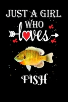 Just a Girl Who Loves Fish: Gift for Fish Lovers, Fish Lovers Journal / Notebook / Diary / Thanksgiving / Christmas & Birthday Gift 170067417X Book Cover