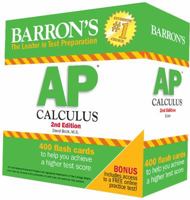 Barron's AP Calculus Flash Cards 143807400X Book Cover