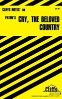 Cry, the Beloved Country (Cliffs Notes) 0822003392 Book Cover