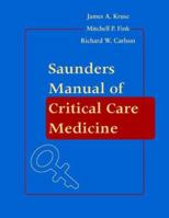 Saunders Manual of Critical Care 0721694195 Book Cover
