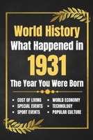 World History What Happened in 1931: The Year You Were Born - Major Events, Sports Highlights, Technological Advances, Cost of Living Changes and More B0F26R8LB4 Book Cover