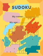 sudoku book: sudoku puzzle book for everyone null Book Cover