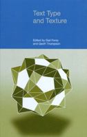 Text Type and Texture (Functional Linguistics) 1845539125 Book Cover
