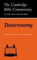 Deuteronomy (Cambridge Bible Commentaries on the Old Testament) 052109772X Book Cover