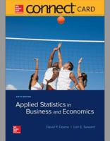 Connect Access Card for Applied Statistics in Business and Economics 1260165639 Book Cover