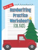 Handwriting Practice Worksheets for Kids: Blank Writing Paper with Dotted Midline (ABC Book) 170652420X Book Cover