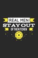 Real Men Stay Out Of The Kitchen: 120 Pages I 6x9 I Graph Paper 4x4 1677999268 Book Cover