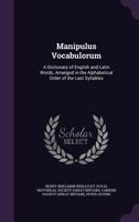 Peter Levins Manipulus Vocabulorum (Early English Text Society Original Series) 1377383350 Book Cover