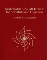 Mathematical Methods for Scientists and Engineers 8130909979 Book Cover