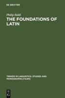 Foundations of Latin 3110172089 Book Cover