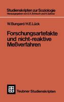 Forschungsartefakte Und Nicht-Reaktive Messverfahren 351900027X Book Cover