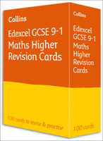 NEW 9-1 GCSE Maths Higher Edexcel Revision Question Cards (Collins GCSE 9-1 Revision Cards) 0008359733 Book Cover