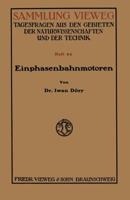 Einphasenbahnmotoren 3322980529 Book Cover