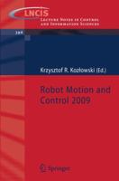 Robot Motion and Control 2009 1848829841 Book Cover