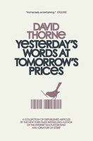 Yesterday's Words at Tomorrow's Prices 1735328693 Book Cover