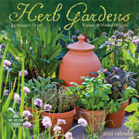 Herb Gardens 2021 Wall Calendar: Recipes & Herbal Folklore 1631366629 Book Cover