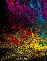 Paint Black Notebook for Planning or Journaling | 110 Lined Pages Notebook Journal –Size Large (8.5 x 11 inches) | Glossy Finish| journals for girls| ... and Men(Perfect to Planning) | Cute gift 1677598131 Book Cover