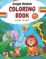 Colorful Jungle Adventures: A Coloring Book Journey with Jungle Animals B0C87BVQZT Book Cover