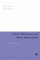 School Effectiveness And School Improvement: Alternative Perspectives (School Development Series) 0826477615 Book Cover