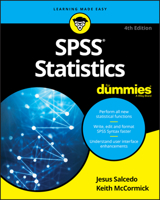 SPSS Statistics for Dummies 1118989015 Book Cover