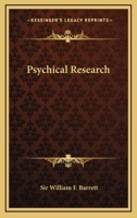 Psychical Research 1016739729 Book Cover