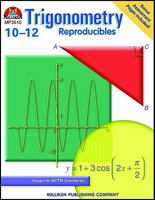 Trigonometry - Grades 10-12 0787706310 Book Cover