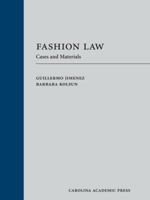 Fashion Law: Cases and Materials 161163489X Book Cover