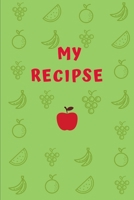 My Recipe journal 1677227303 Book Cover