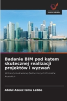 Badanie BIM pod katem skutecznej realizacji projektów i wyzwan (Polish Edition) 6207830296 Book Cover