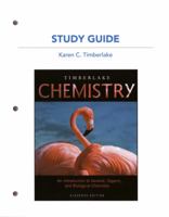 Study Guide to Accompany Chemistry: An Introduction to General, Organic, and Biological Chemistry 0321719425 Book Cover